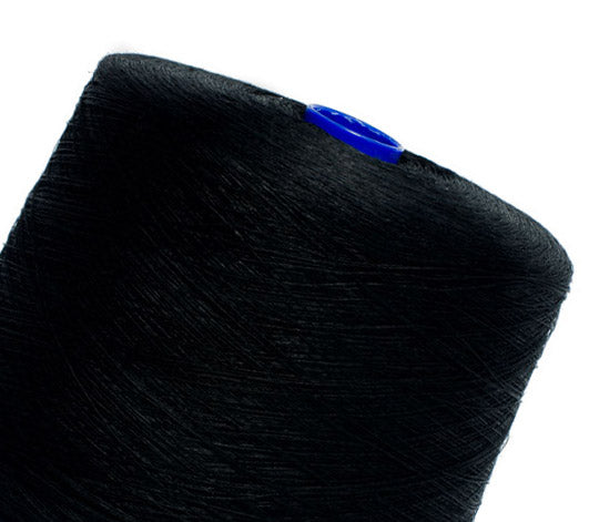 Linen yarn - black