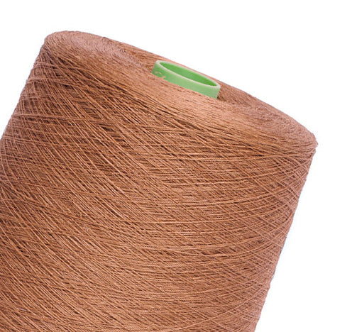 Linen yarn - camel brown