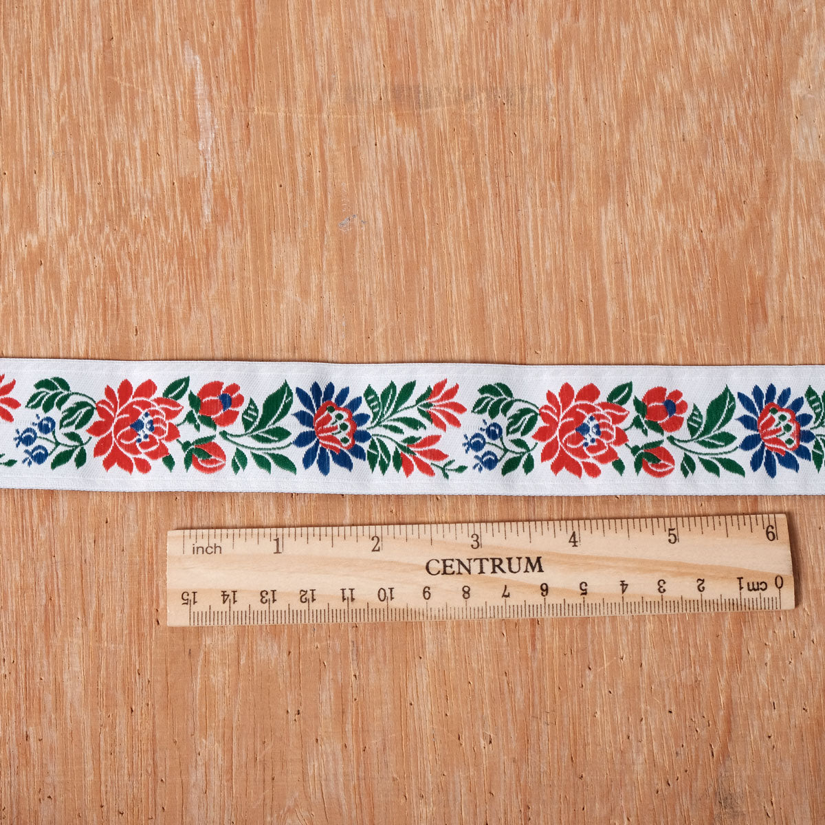 PINAVIJA - Floral ribbon - white 35mm - 1487S