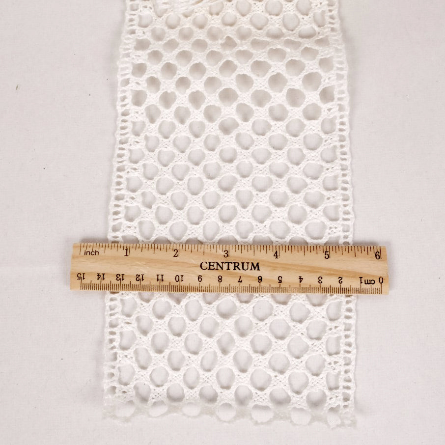 Retis Linen lace - white 120mm - 1143L