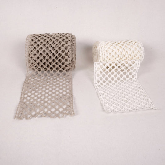 Retis Linen lace - white 120mm - 1143L