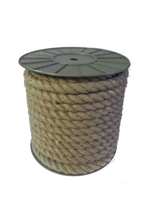 Twisted linen rope - natur 24mm - 1924G
