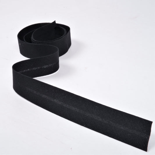 Bias binding ribbon - black 20mm - 1979G