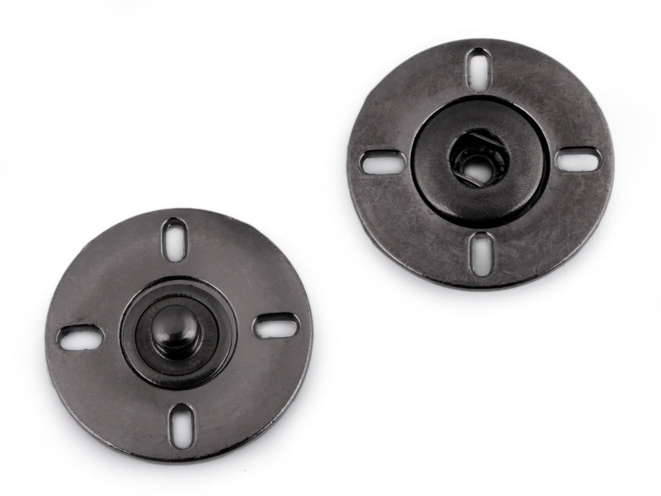 Sew on Metal Press Snaps / Fasteners Ø25 mm