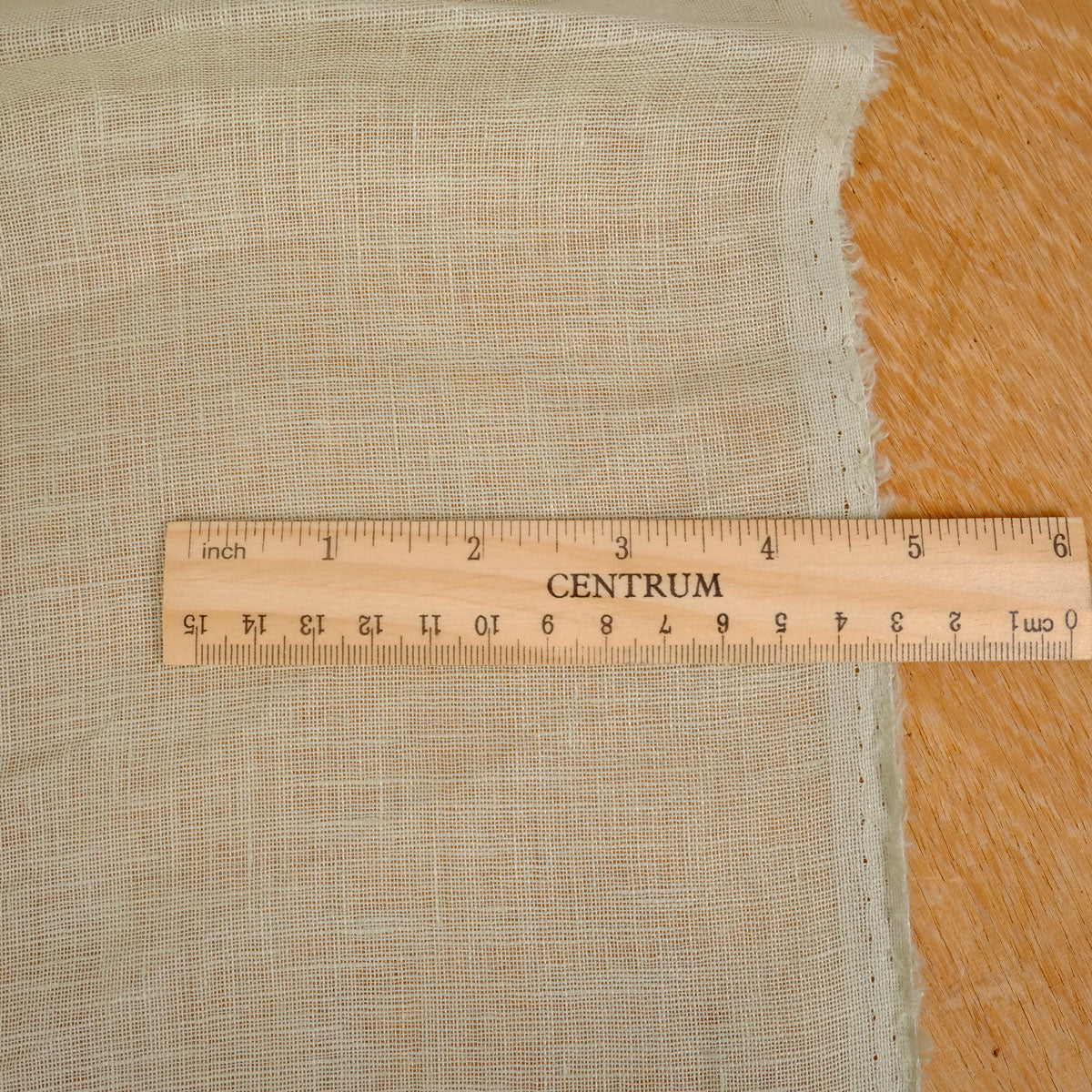 Sheer linen fabric - pale green - 808SH