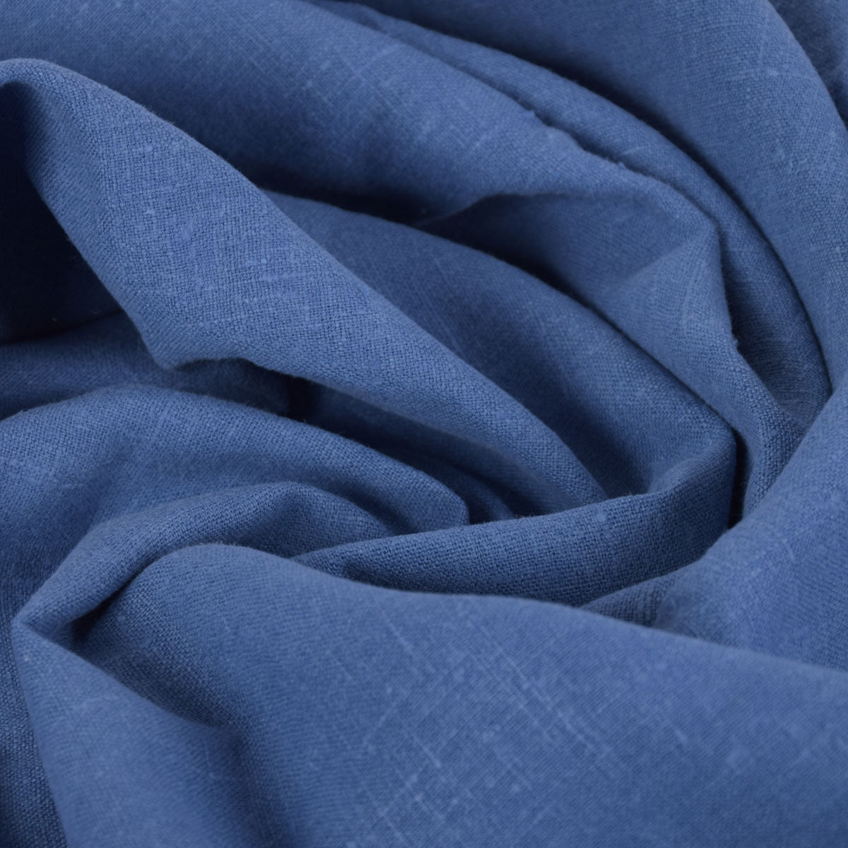 Jeans blue - heavy linen fabric - 227H