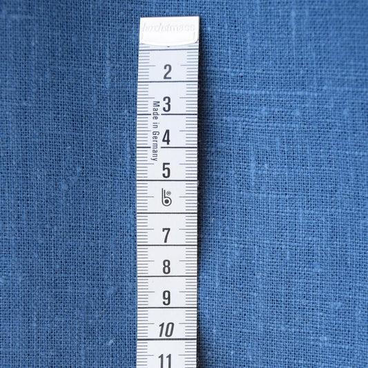 Jeans blue - heavy linen fabric - 227H