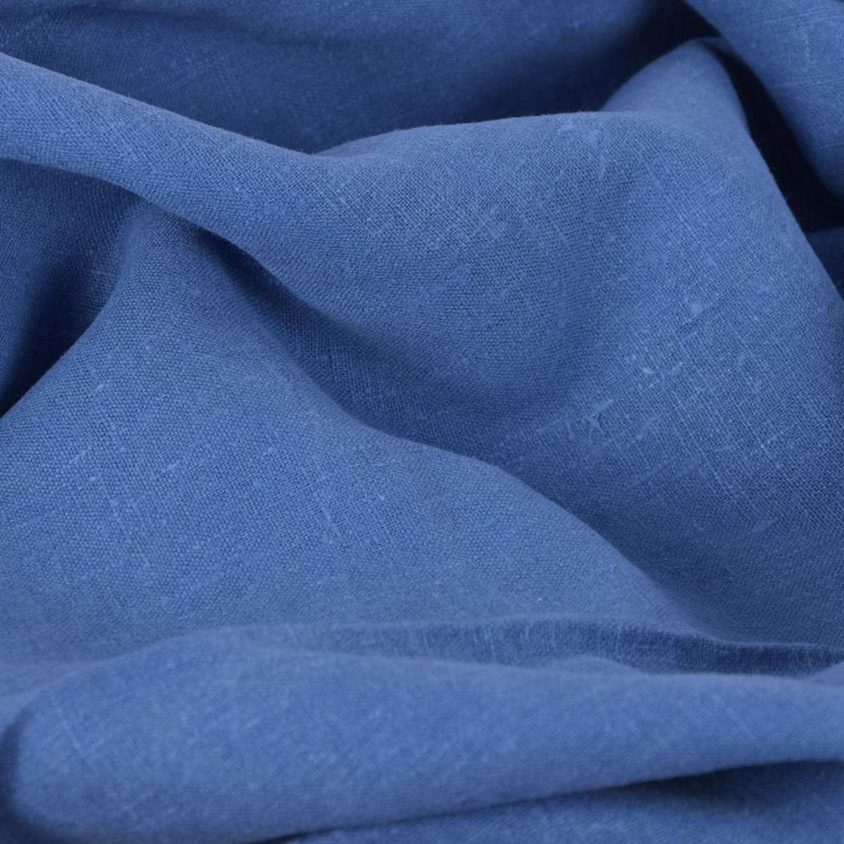 Jeans blue - heavy linen fabric - 227H