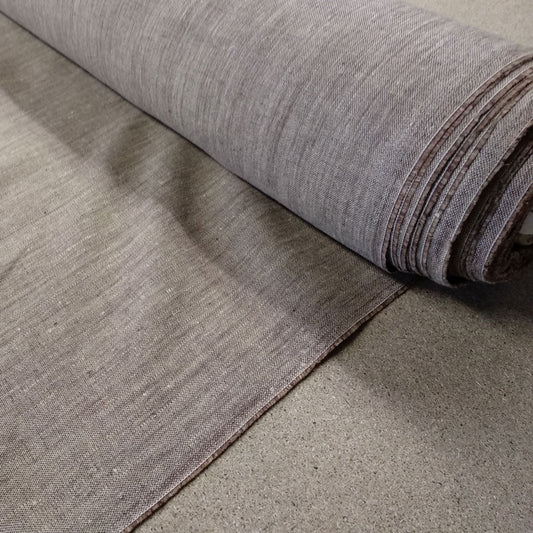 Chambre brown - linen fabric - 530M