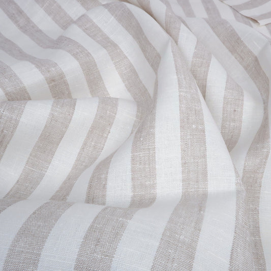 Flag striped - natur - linen fabric - 998P-261H