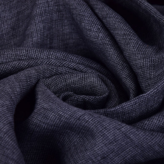 Fritty blue - linen fabric - 095M