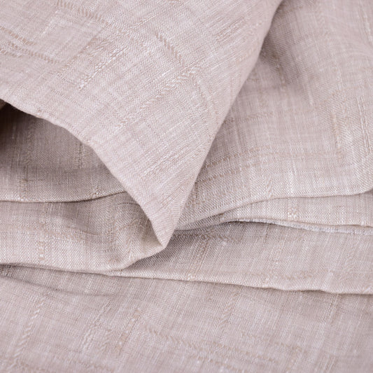 Natur with pattern - linen fabric - 150gsm - 341M