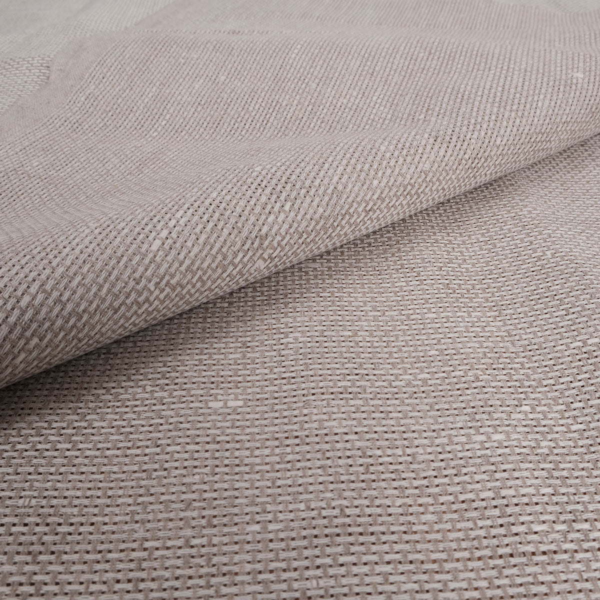 Natur - loose Basket weave - linen fabric - 554M