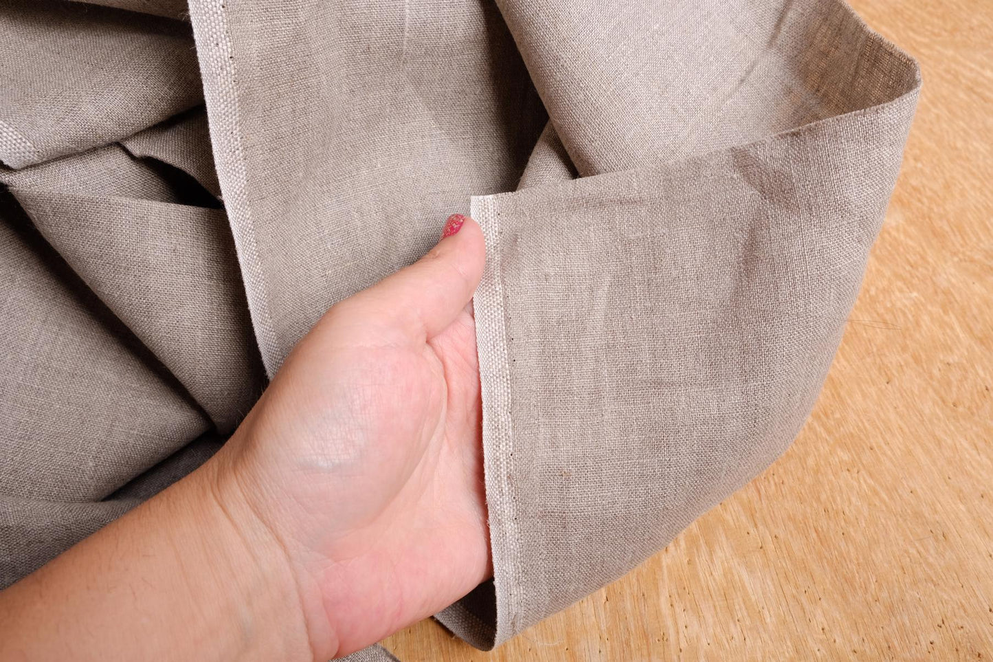 180gsm natur - Washed - linen fabric - 549H