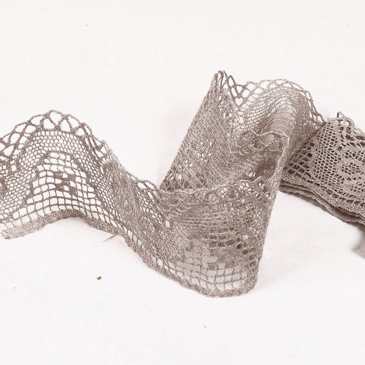 Gele Linen lace - natur 85mm - 1189L