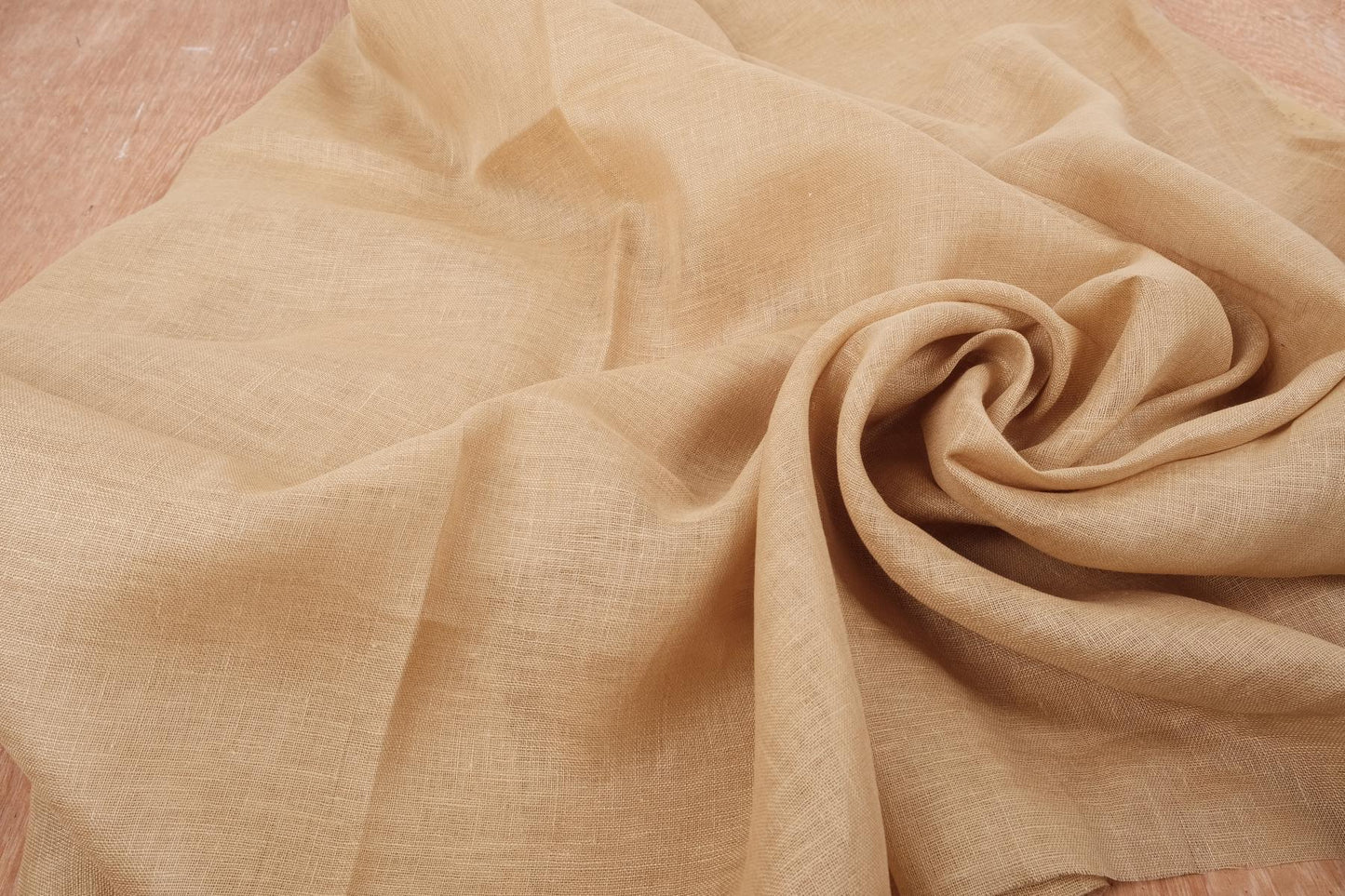 Sheer GAUZE linen - fabric - desert sand- 145SH