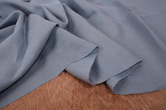 Chambre - light blue grey - linen fabric - 120L
