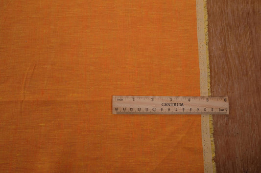 Chambre - orange - linen - fabric - 186M