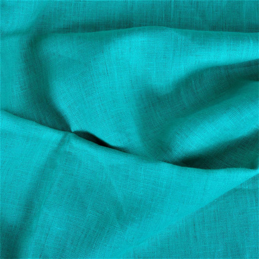 Turquoise - linen fabric - 280gsm - 187M
