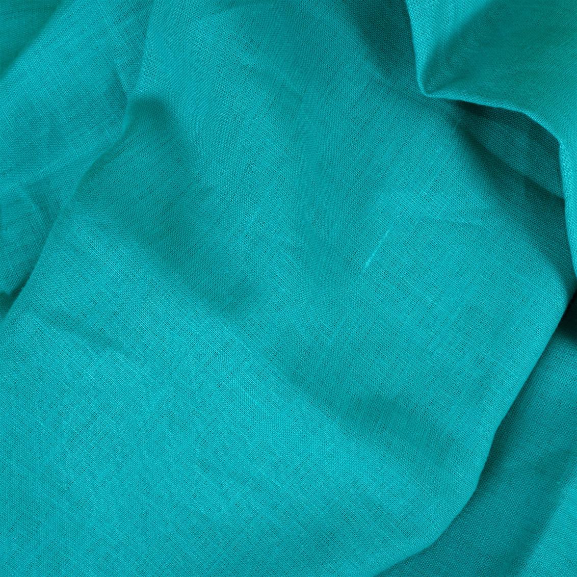 Turquoise - linen fabric - 280gsm - 187M