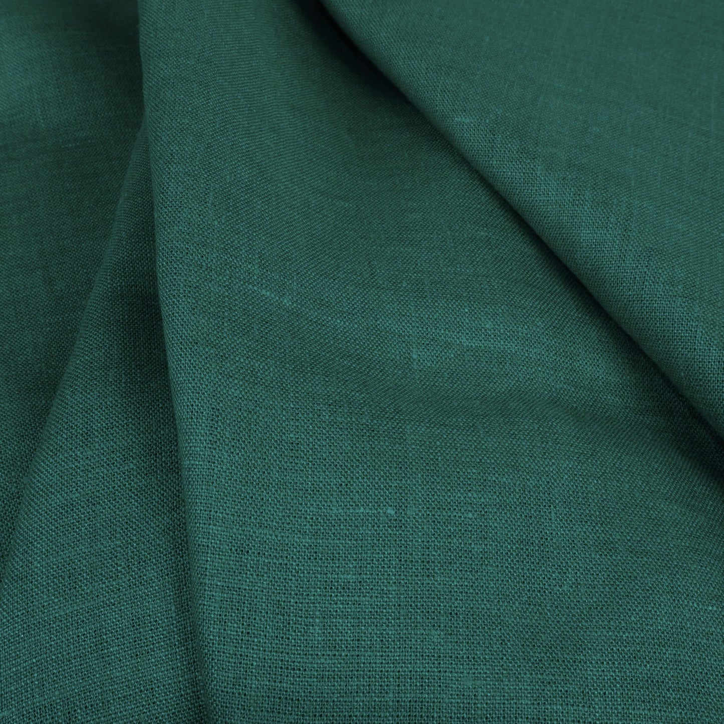 Pine green - linen fabric - 180gsm - 174M