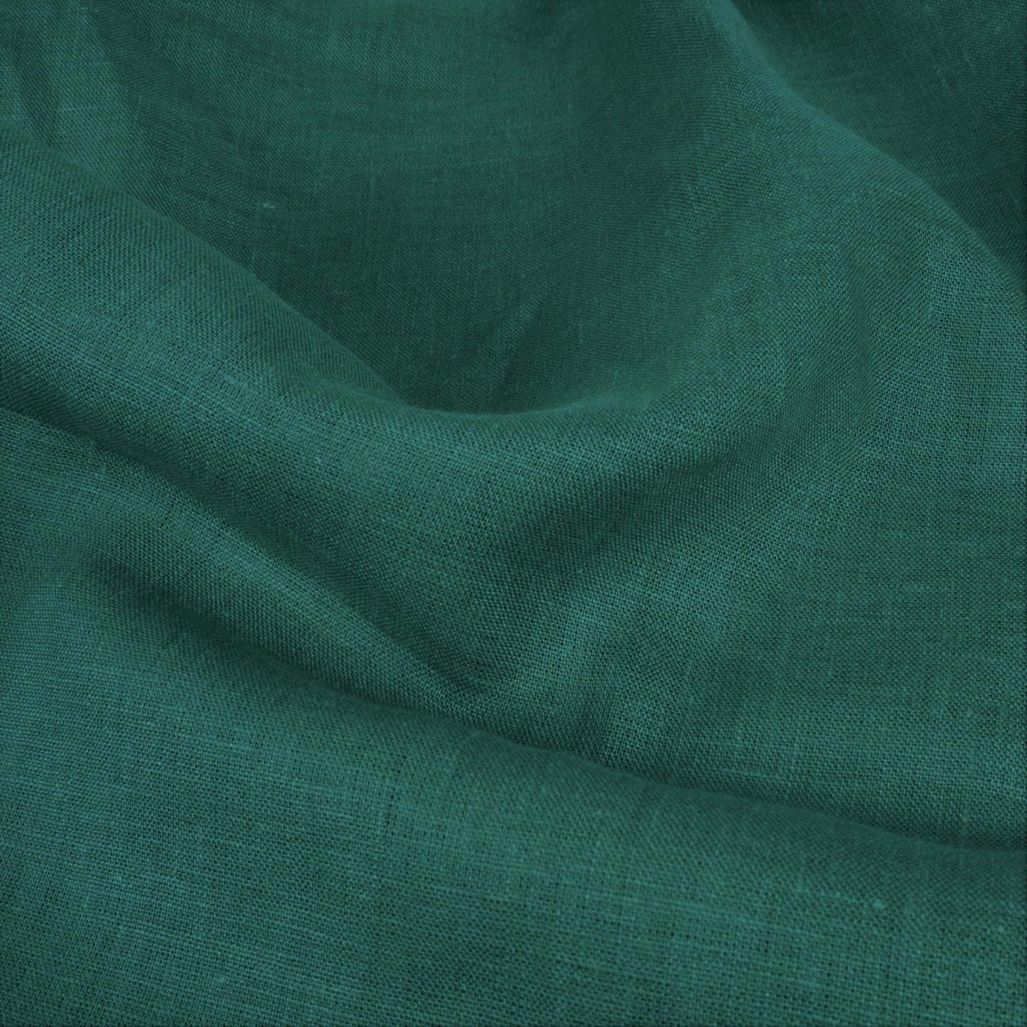 Pine green - linen fabric - 180gsm - 174M