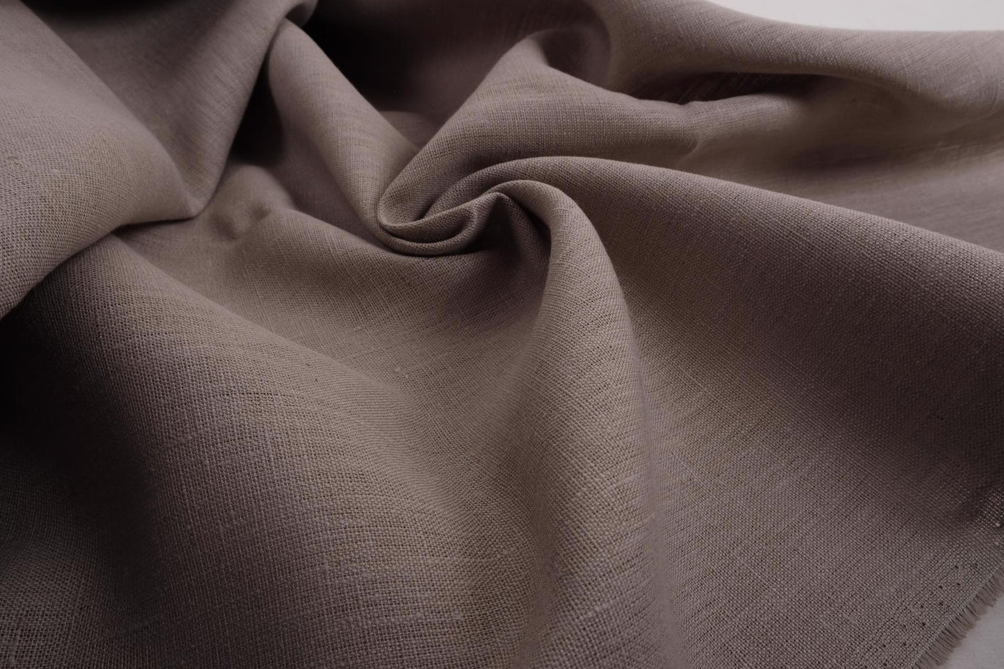 Grey natur - extra wide - linen fabric - 722EM