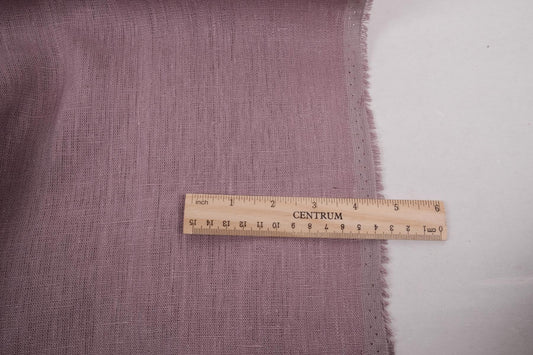 Old rose - extra wide - linen fabric - 721M