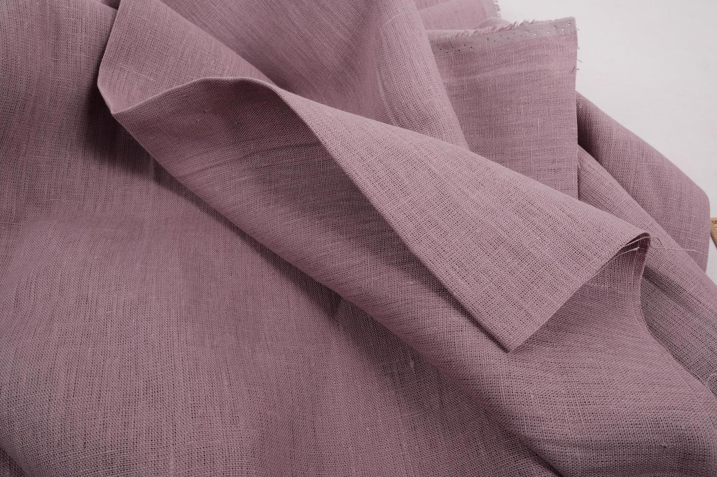 Old rose - extra wide - linen fabric - 721M