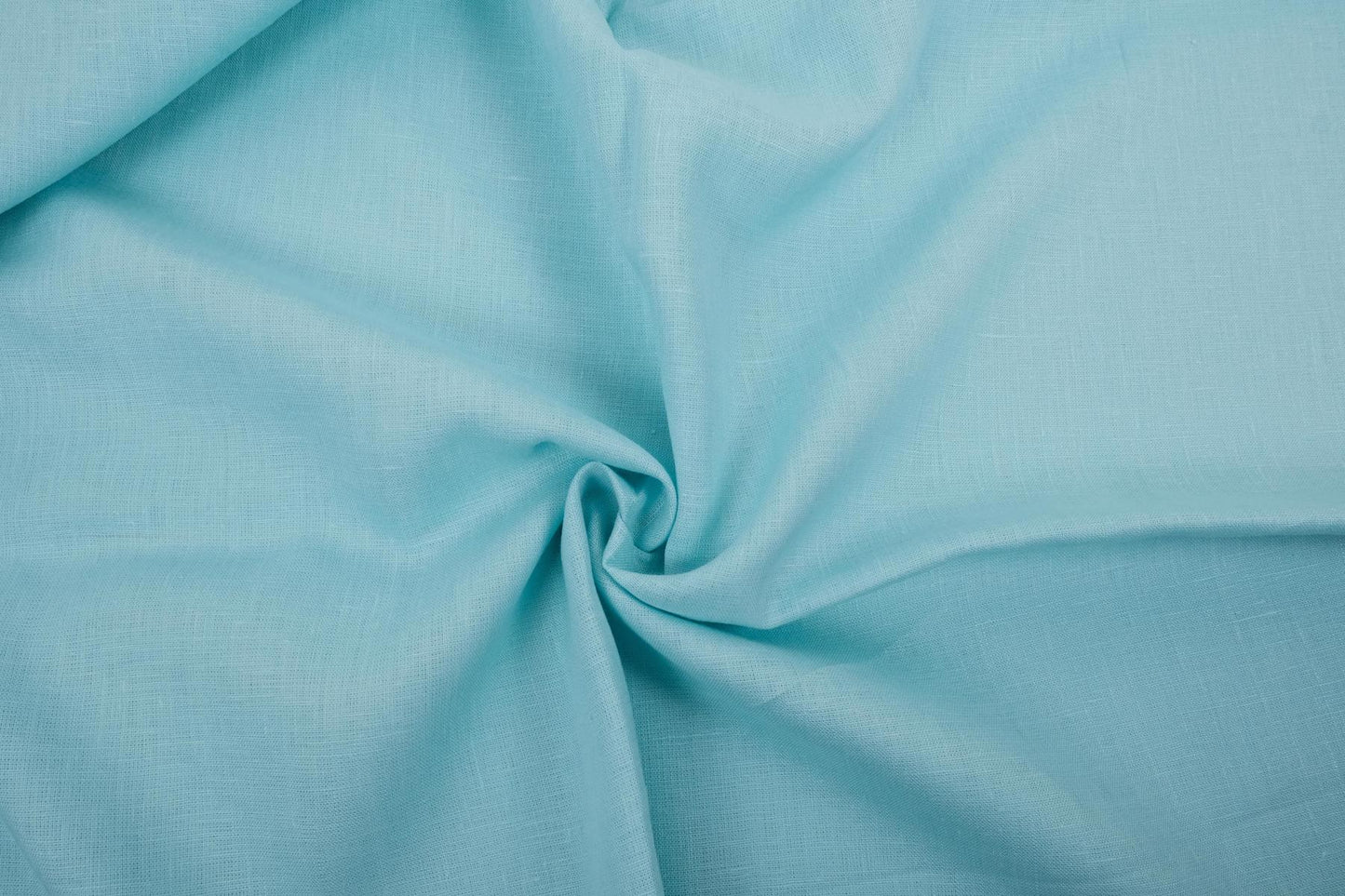 Aquamarine blue - linen fabric - 180gsm - 172M