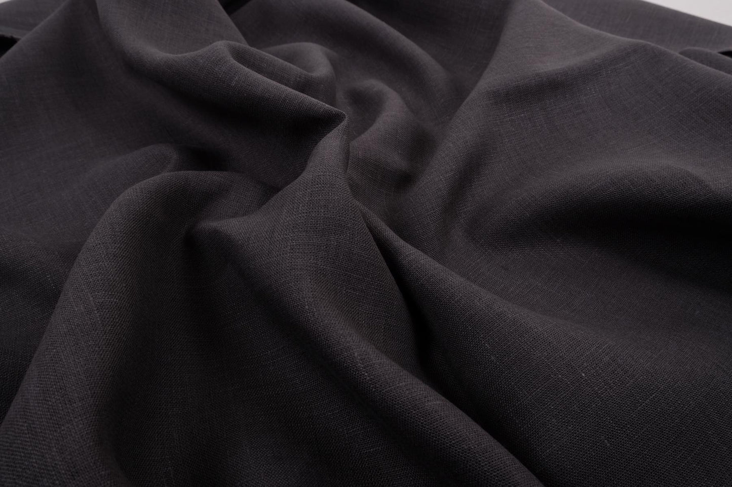 Grey - linen fabric - 180gsm - 166M
