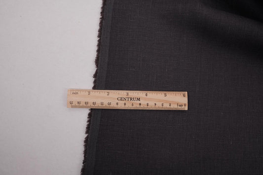 Grey - linen fabric - 180gsm - 166M