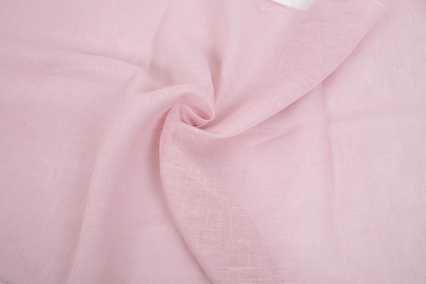Sheer GAUZE linen fabric - crepe pink - 167SH