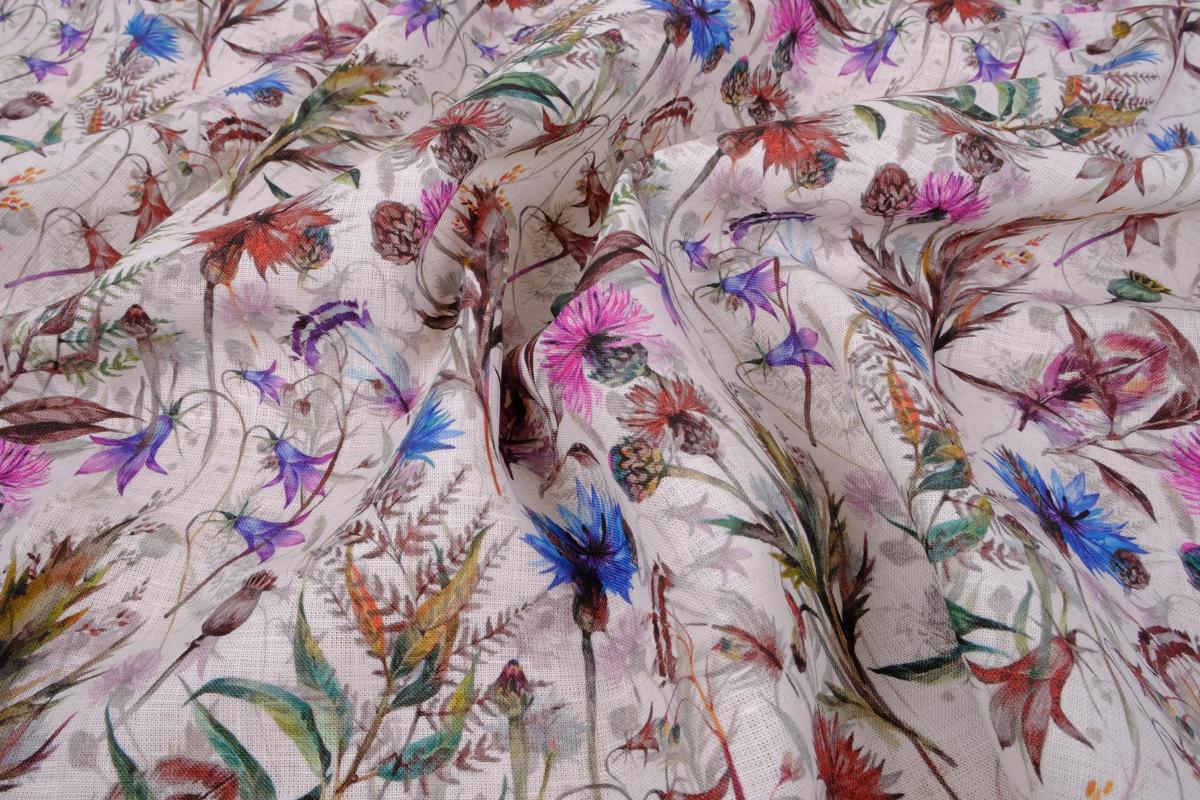 Floral cornflowel field - print - 9947P