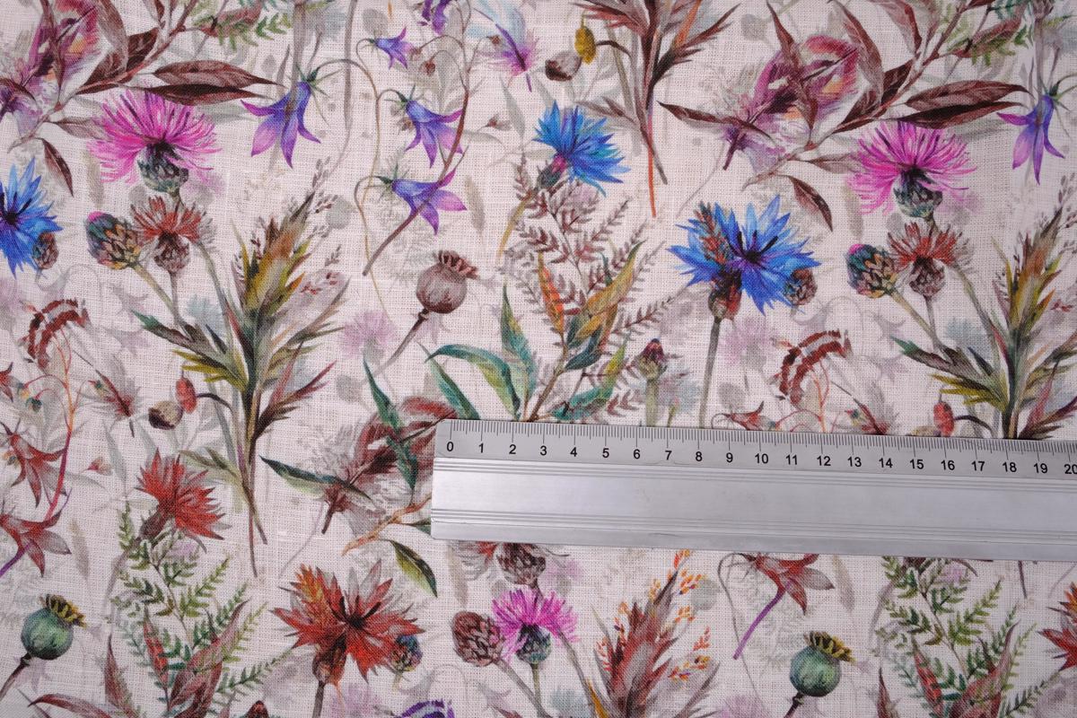 Floral cornflowel field - print - 9947P