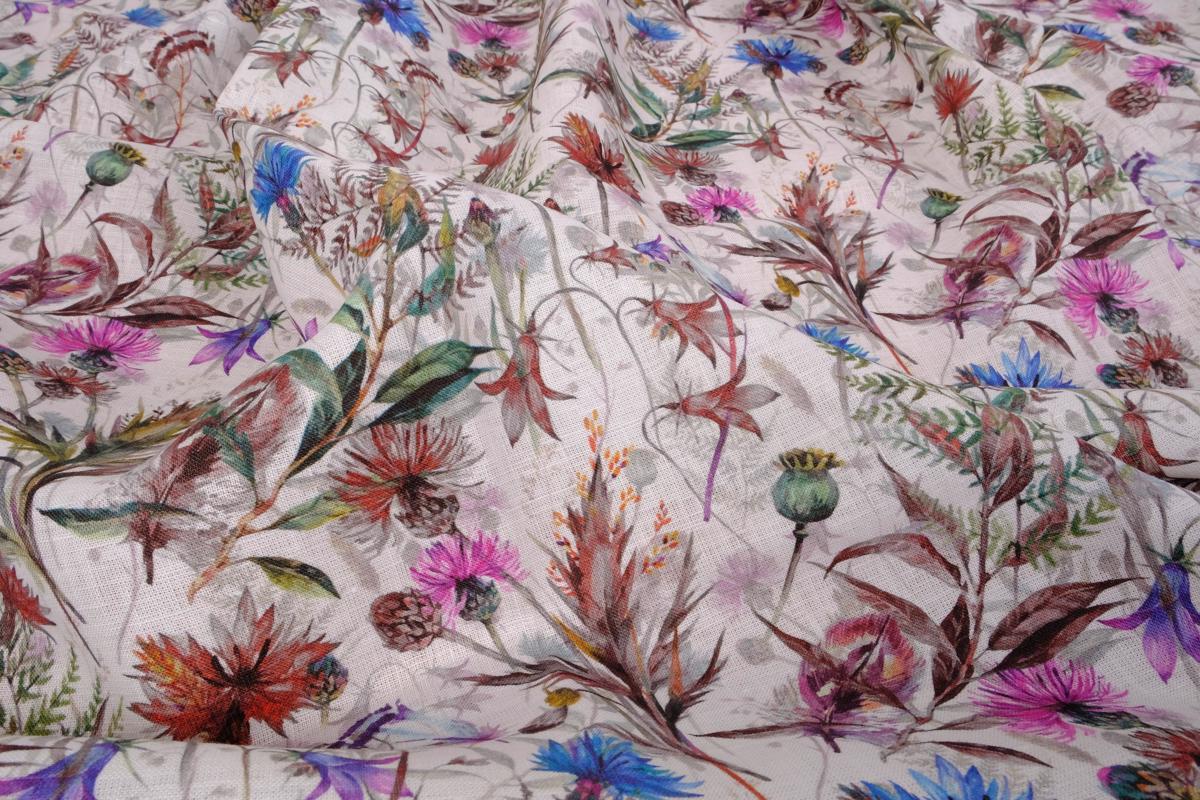 Floral cornflowel field - print - 9947P