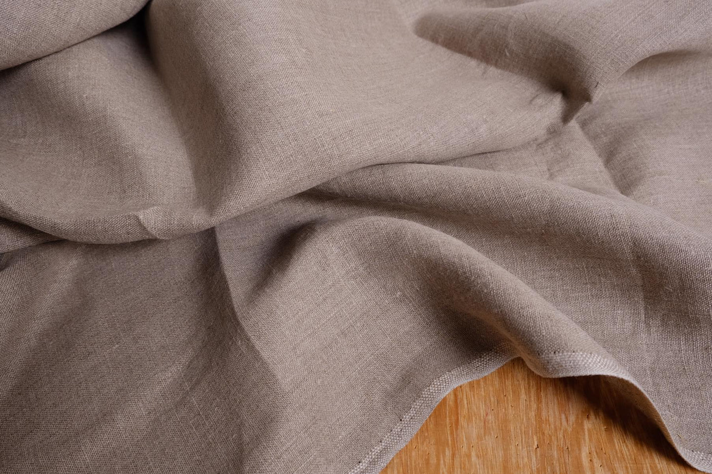150gsm natur linen fabric - medium weight Regular - 014N150