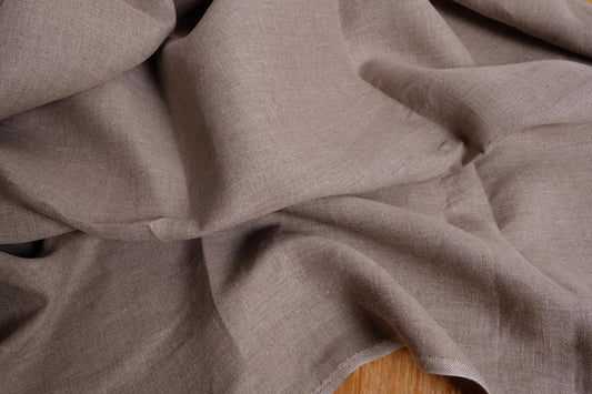 150gsm natur linen fabric - medium weight Regular - 014N150