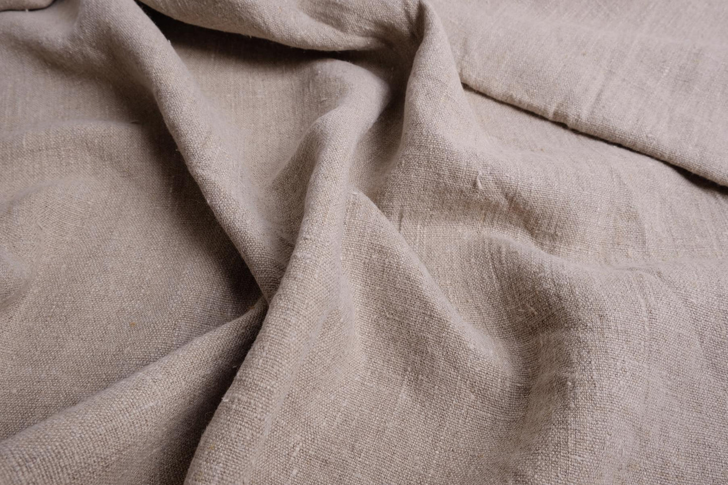 240gsm natur - heavy linen fabric - washed- 016W
