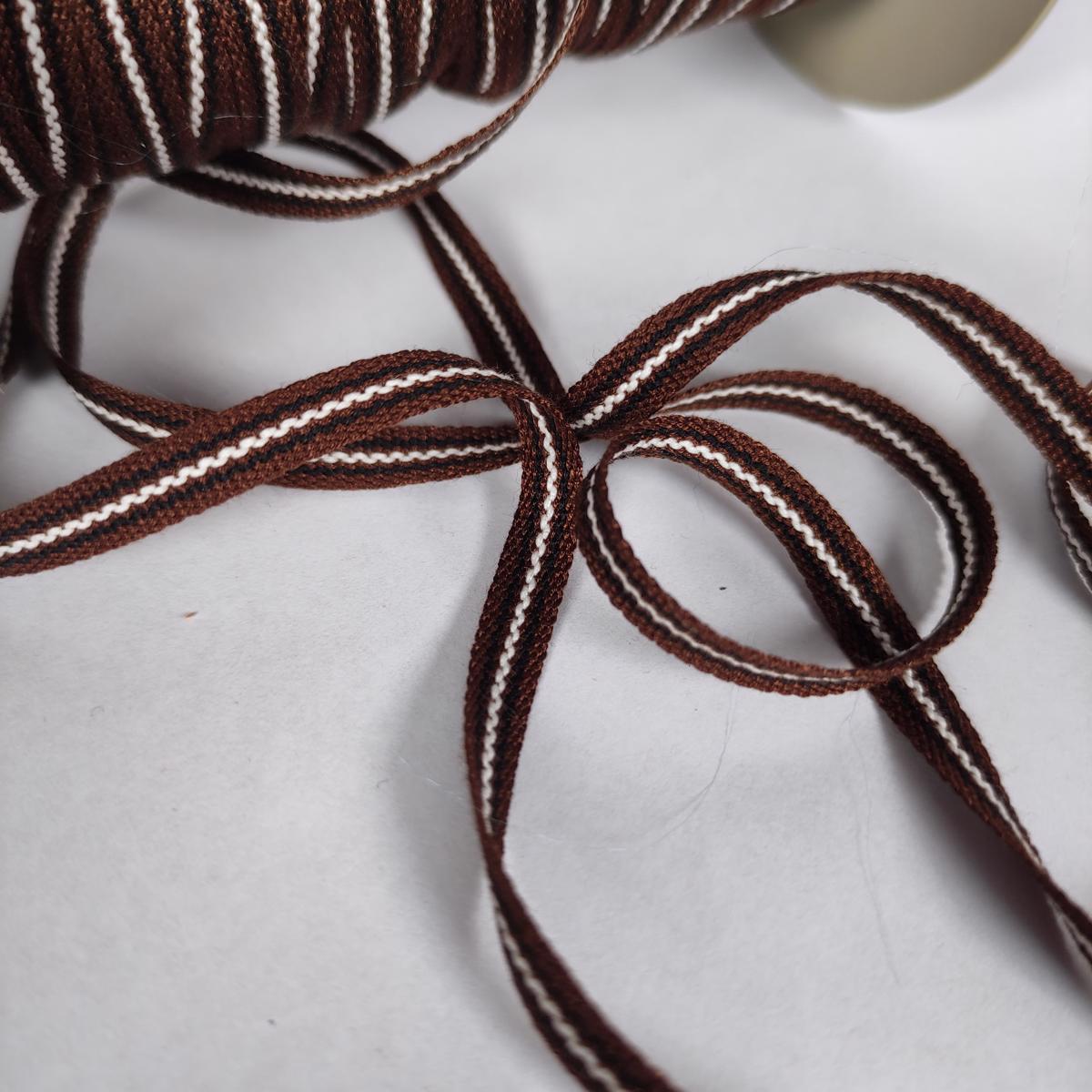 Bonde - Folk art trim - brown 8mm