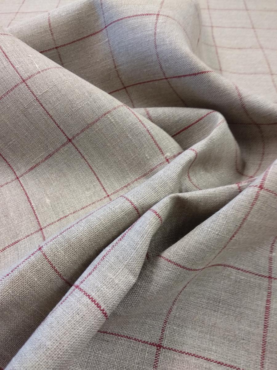 Windows - natur bordo - linen fabric - 909M