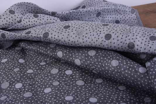 Jacquard Geometric - linen fabric - 982J