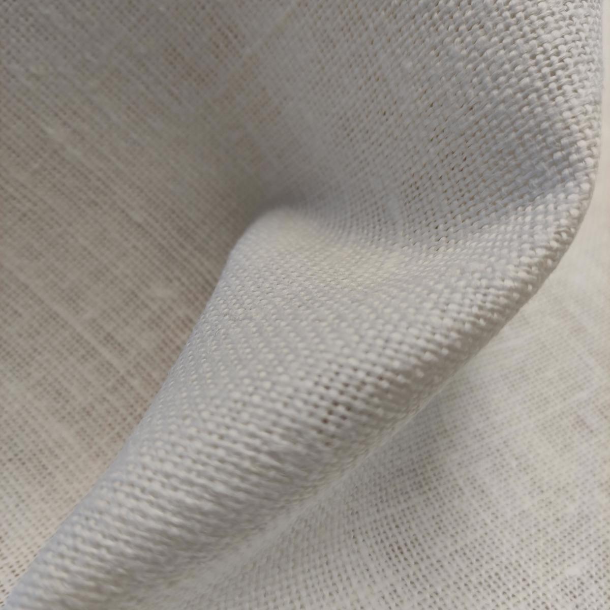 ASAKA - Extra heavy - rough white linen fabric - regular - 504H