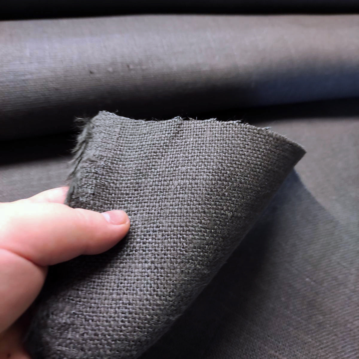 ASAKA - Extra heavy - rough grey fabric - 999H