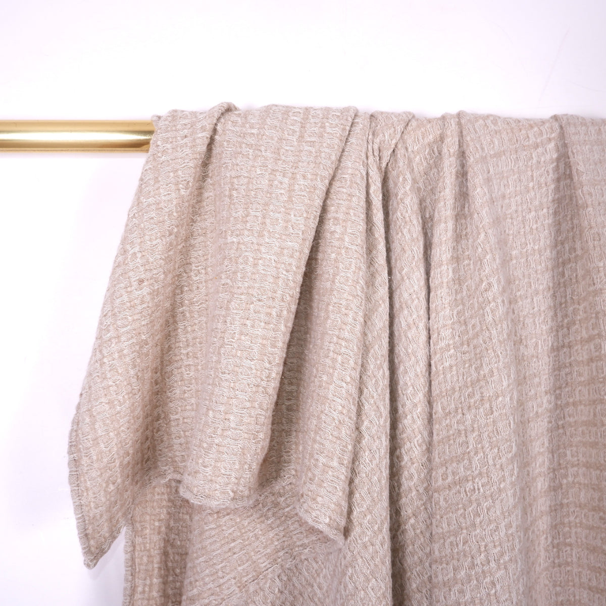 Natur - Waffle Linen Bath Towel