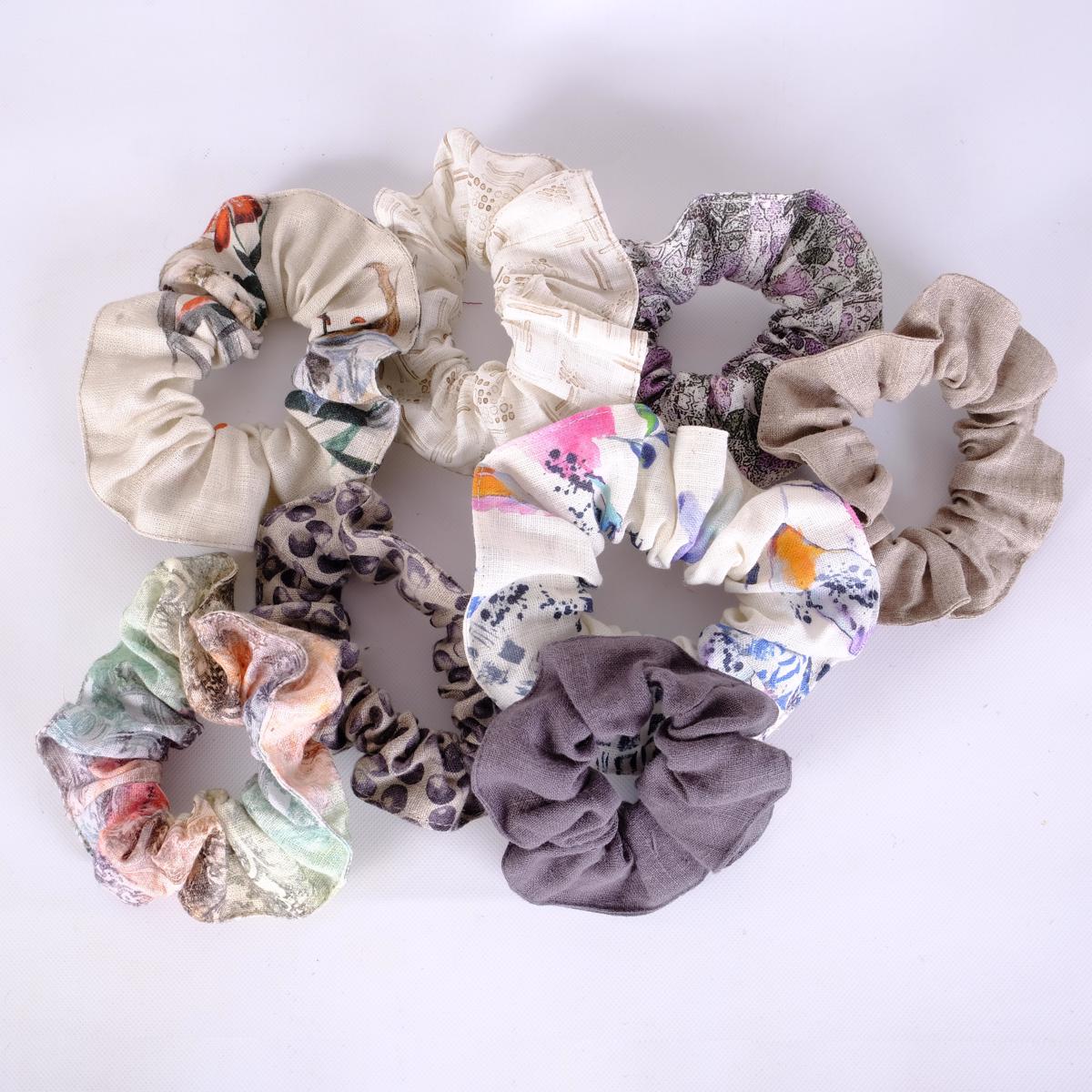 Scrunchie in linen