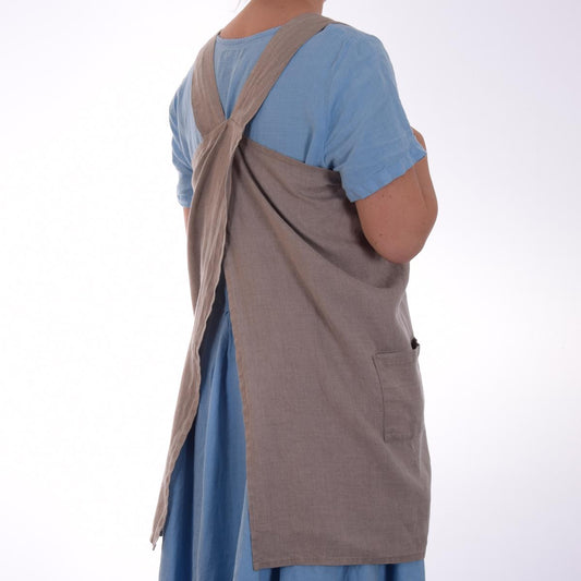 Natural - pinafore apron