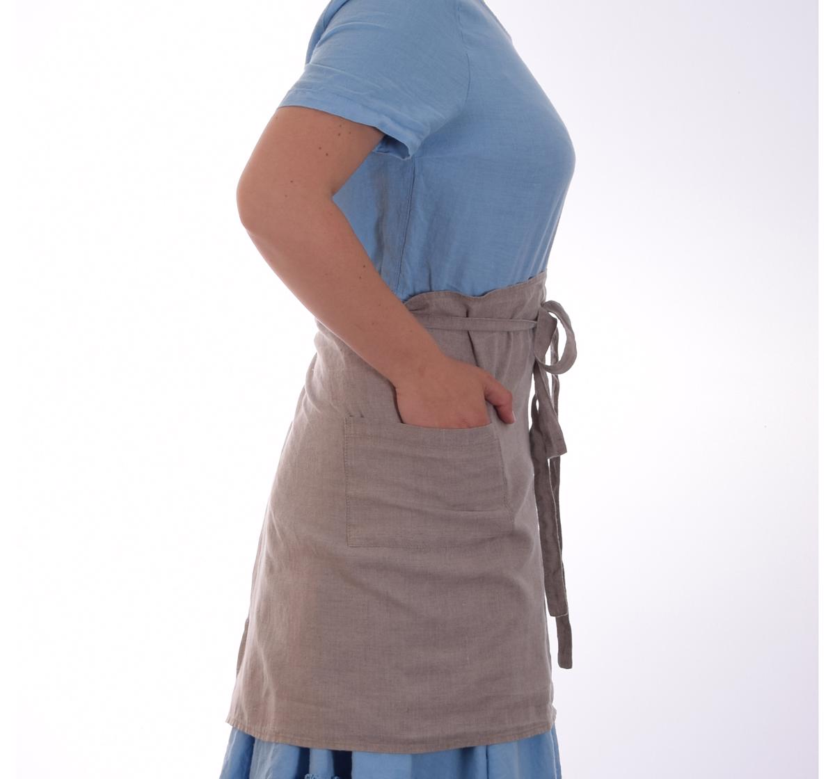 Natural - waist apron