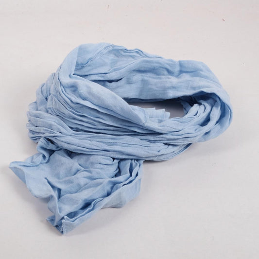 Blue pale - Unisex Linen scarf