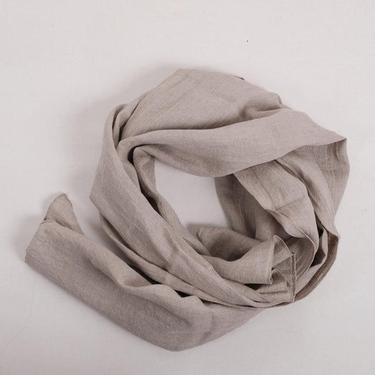 Natur - Unisex Linen scarf